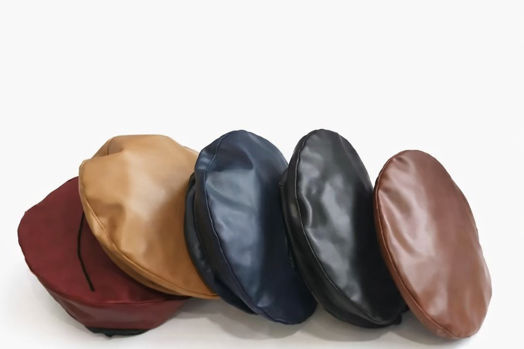 Leather Beret