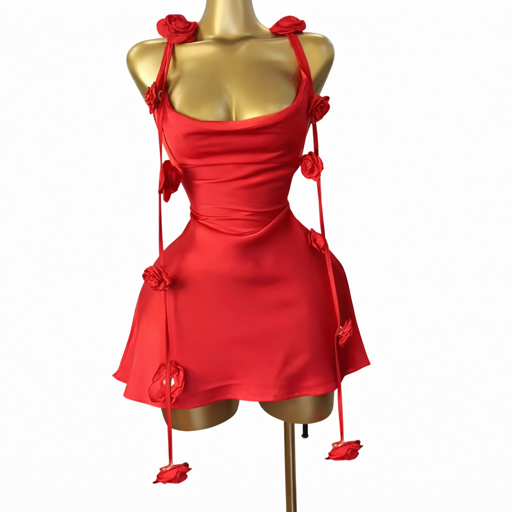 “Roses are Red” Dress