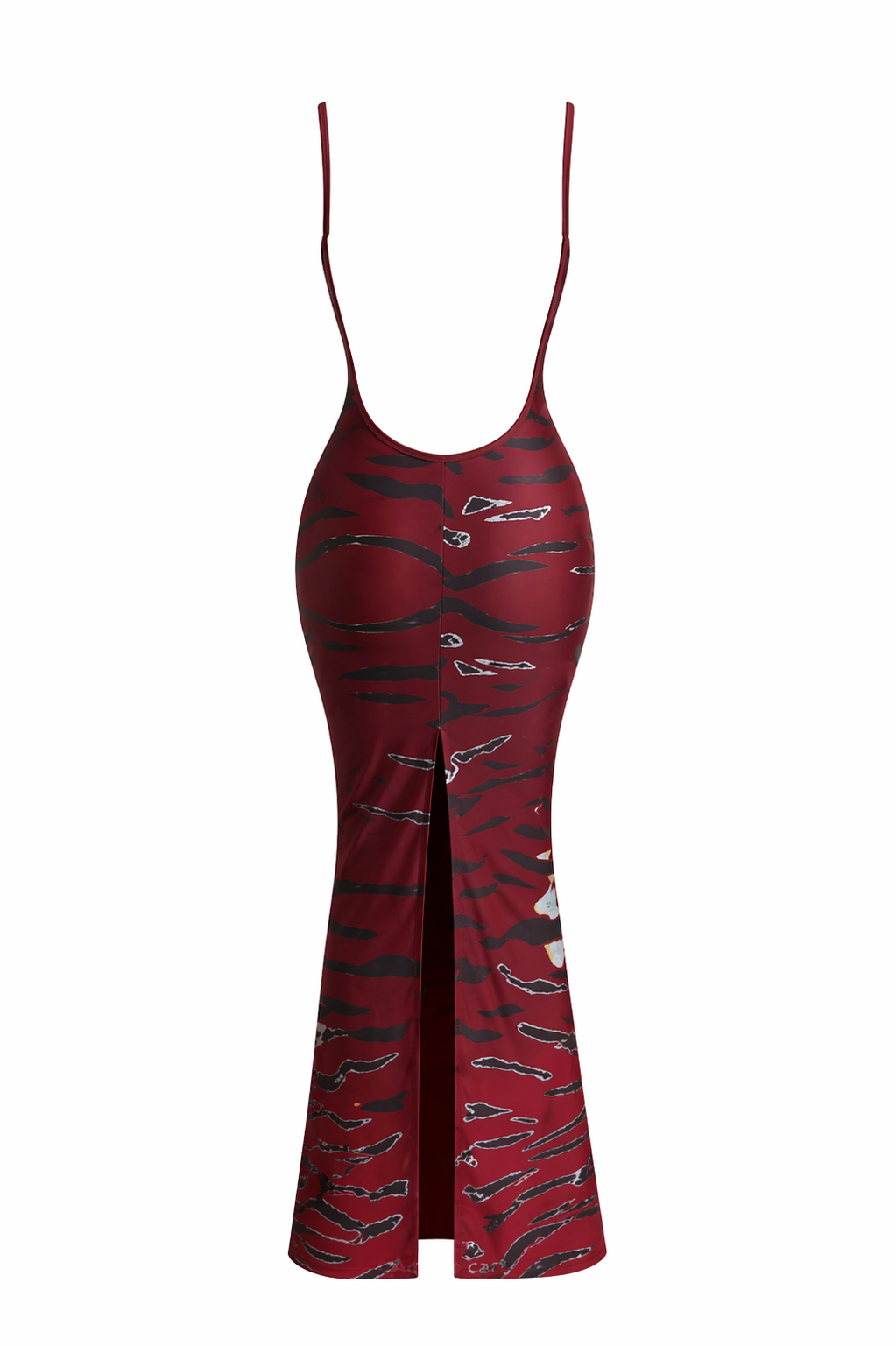 Tiger Print  Maxi Dress