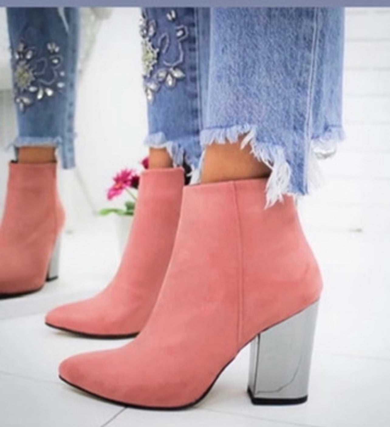 Mirror Heel Ankle Boot