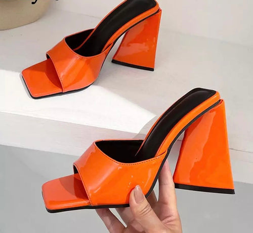 Block Heel Mule