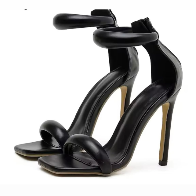 Black Sandal Heels