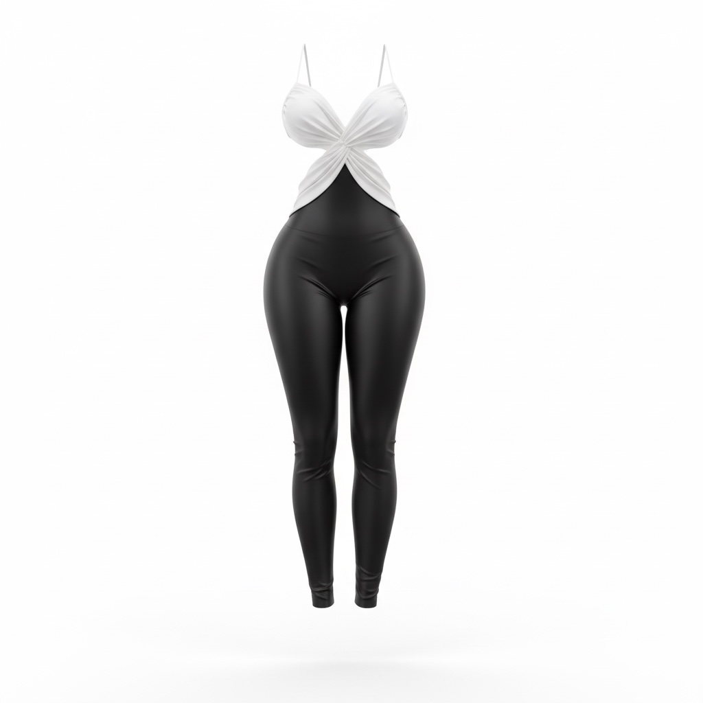 Black & White Jumpsuit