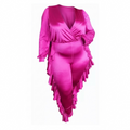 Plus Ruffle Jumpsuit