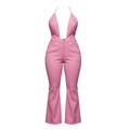 Plus Denim Jumpsuit